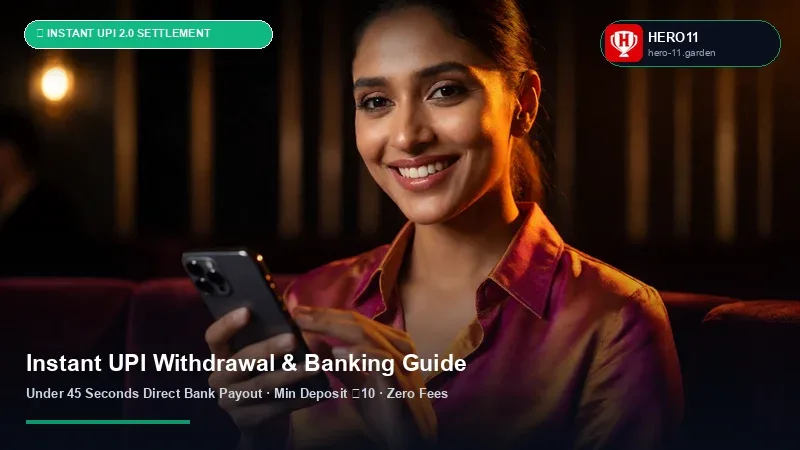Hero11 Instant UPI Withdrawal & ₹25 INR Deposit Tutorial